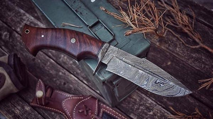 Handmade hunting knife